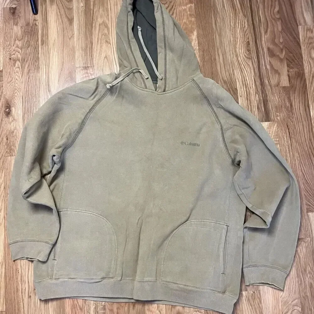 Vintage Columbia Men's Fleece Lined Hoodie Size XL